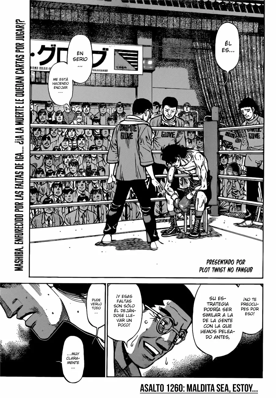 Hajime no Ippo Capítulo 1260 - Página 3