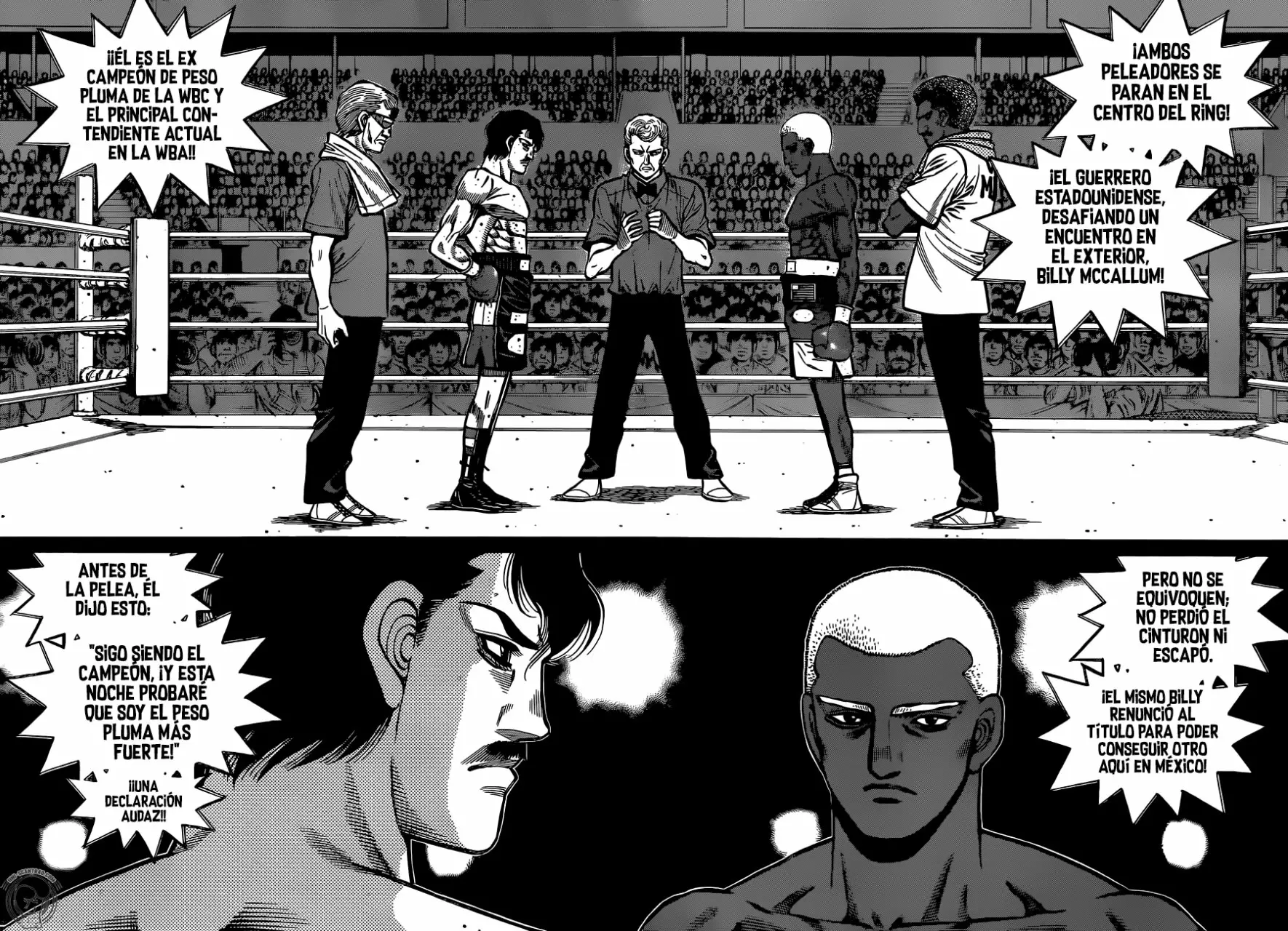 Hajime no Ippo Capítulo 1310 - Página 3