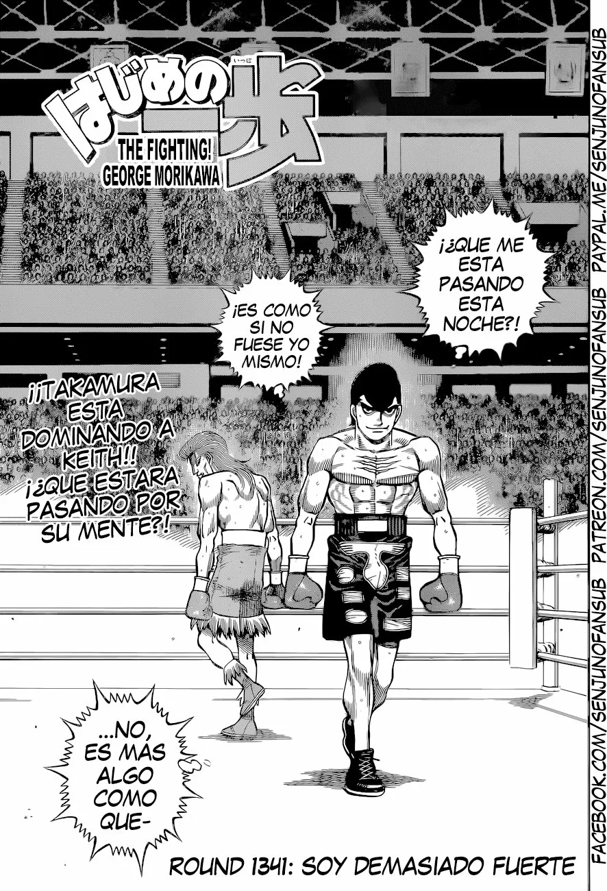 Hajime no Ippo Capítulo 1341 - Página 1