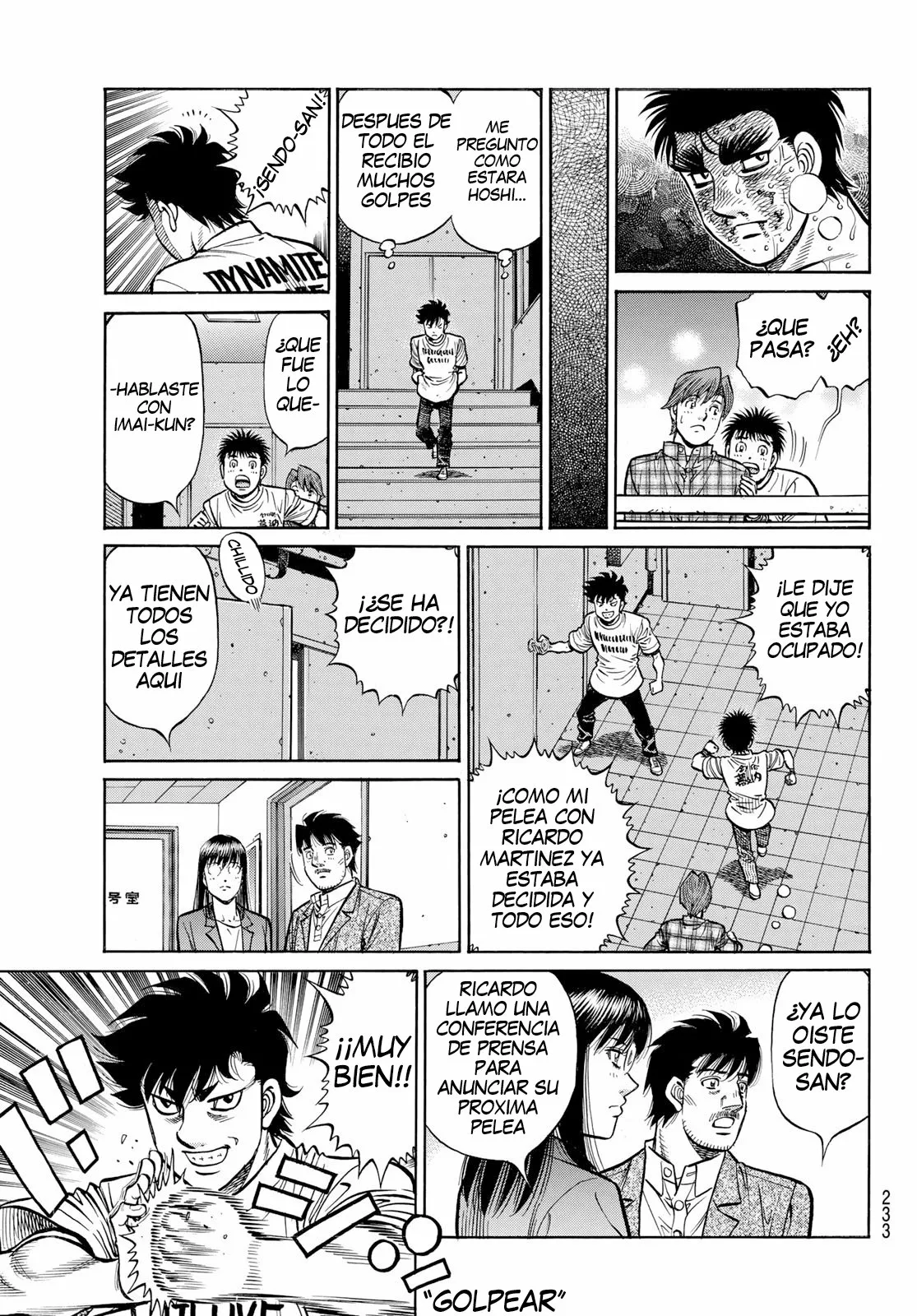 Hajime no Ippo Capítulo 1357 - Página 16