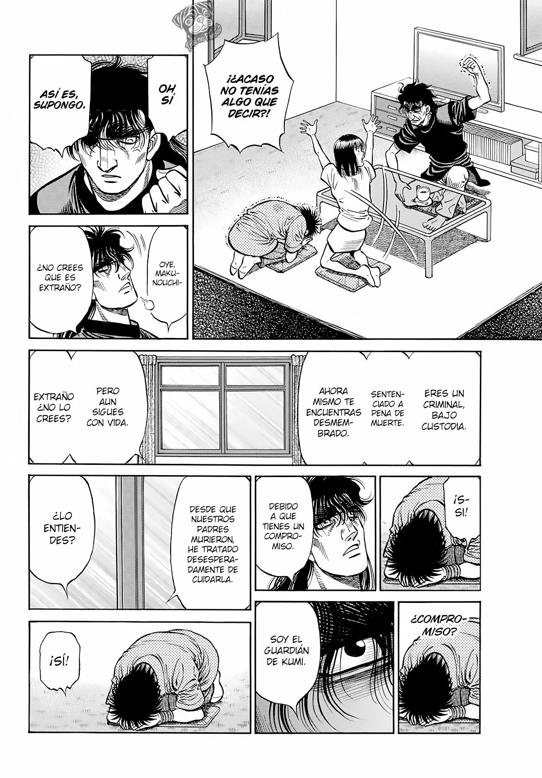 Hajime no Ippo Capítulo 1421 - Página 5