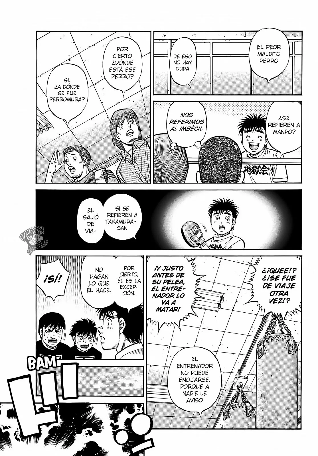 Hajime no Ippo Capítulo 1423 - Página 6