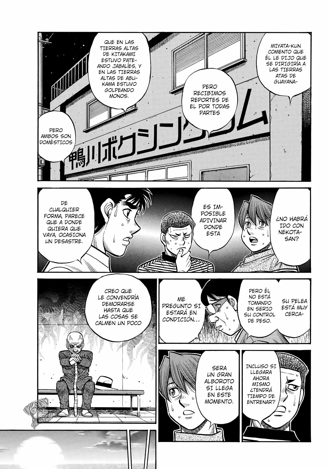 Hajime no Ippo Capítulo 1426 - Página 4