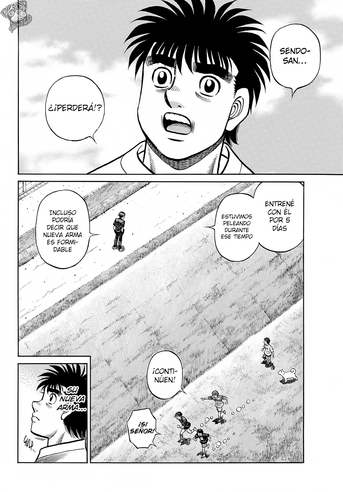 Hajime no Ippo Capítulo 1427 - Página 3