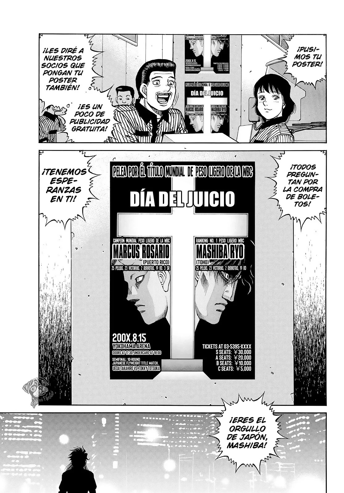 Hajime no Ippo Capítulo 1429 - Página 8