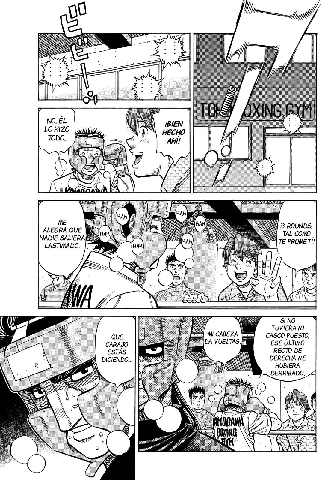 Hajime no Ippo Capítulo 1439 - Página 8