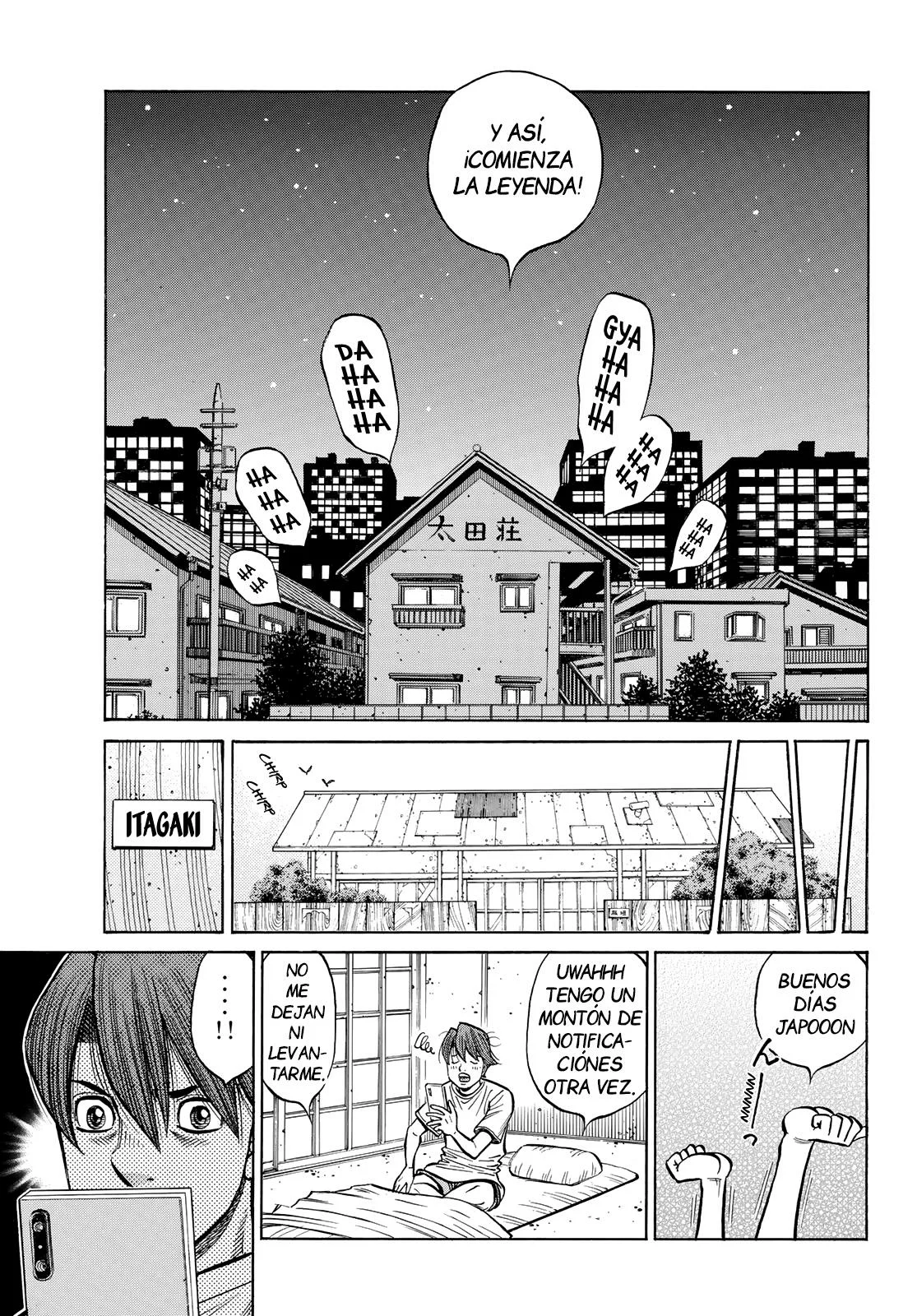 Hajime no Ippo Capítulo 1443 - Página 8