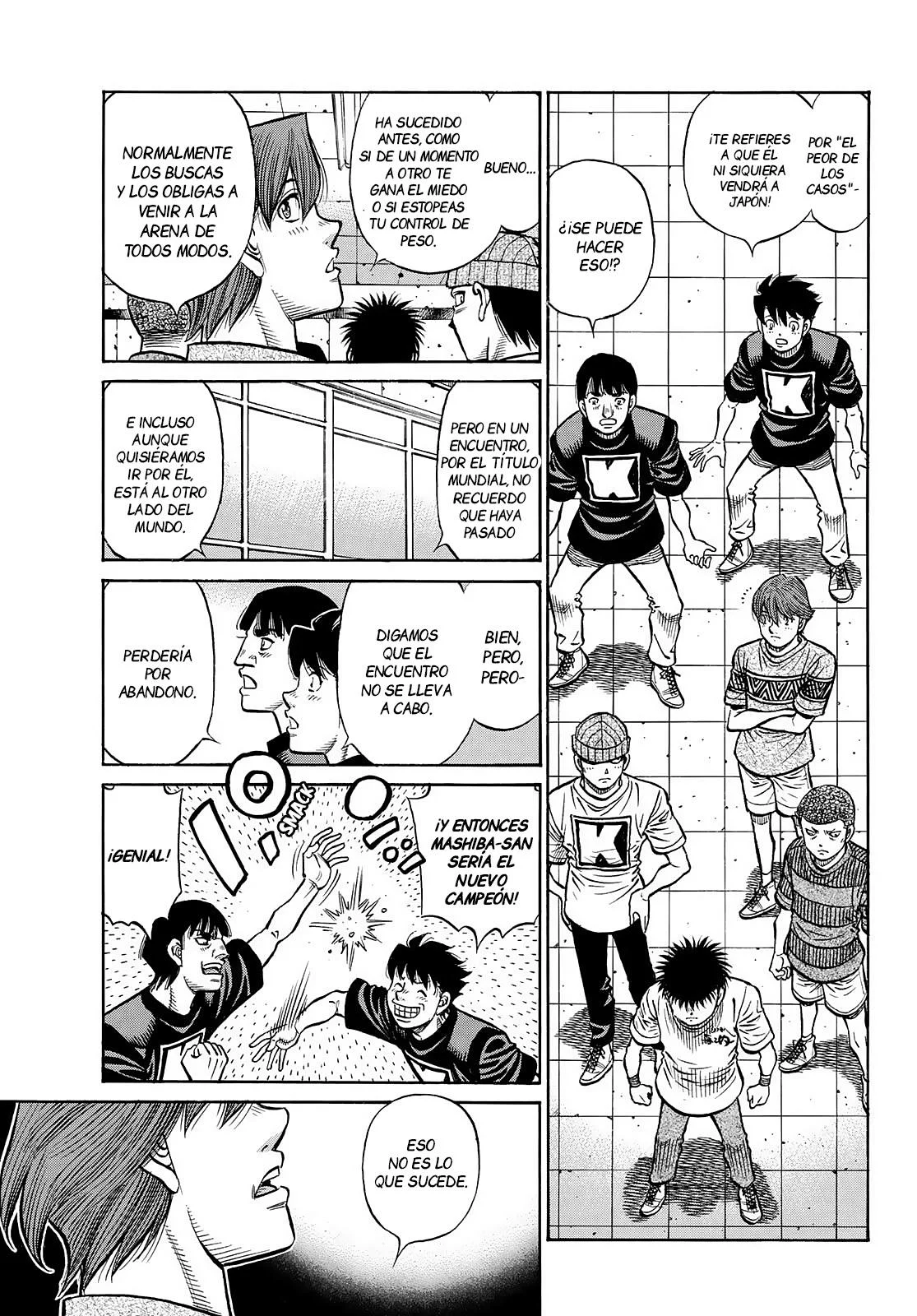 Hajime no Ippo Capítulo 1444 - Página 9
