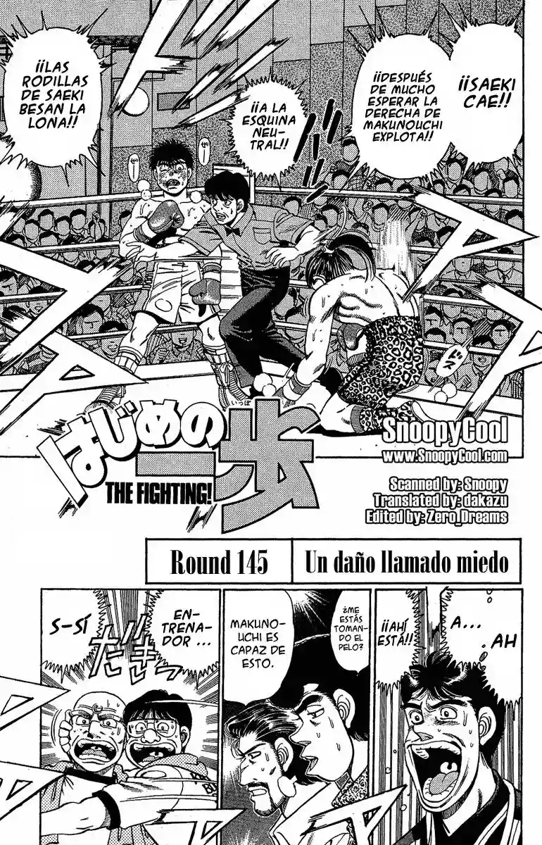 Hajime no Ippo Capítulo 145 - Página 1
