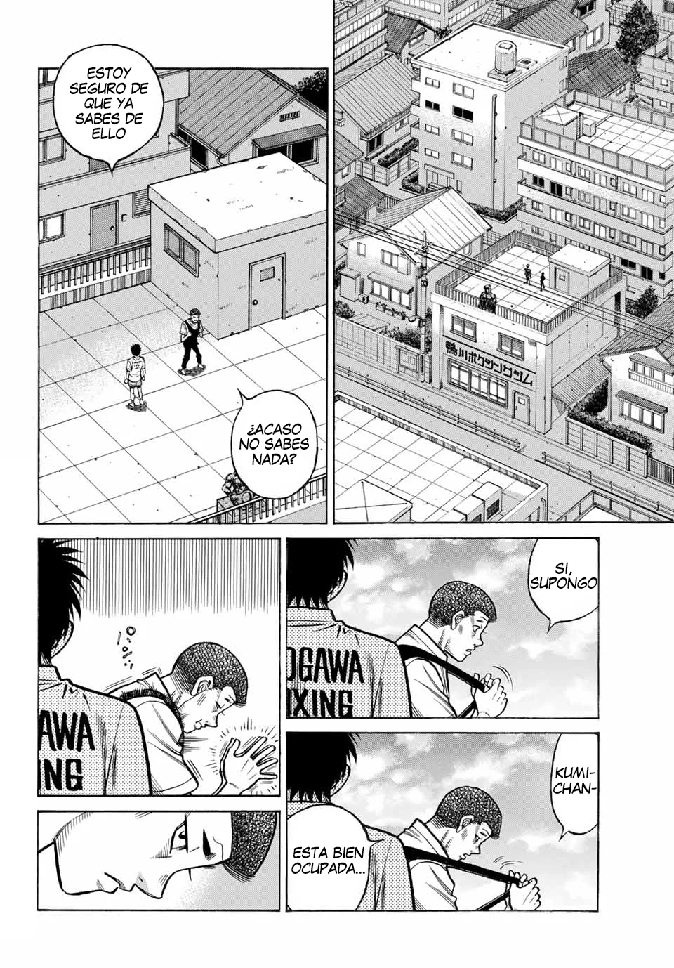 Hajime no Ippo Capítulo 1483 - Página 3