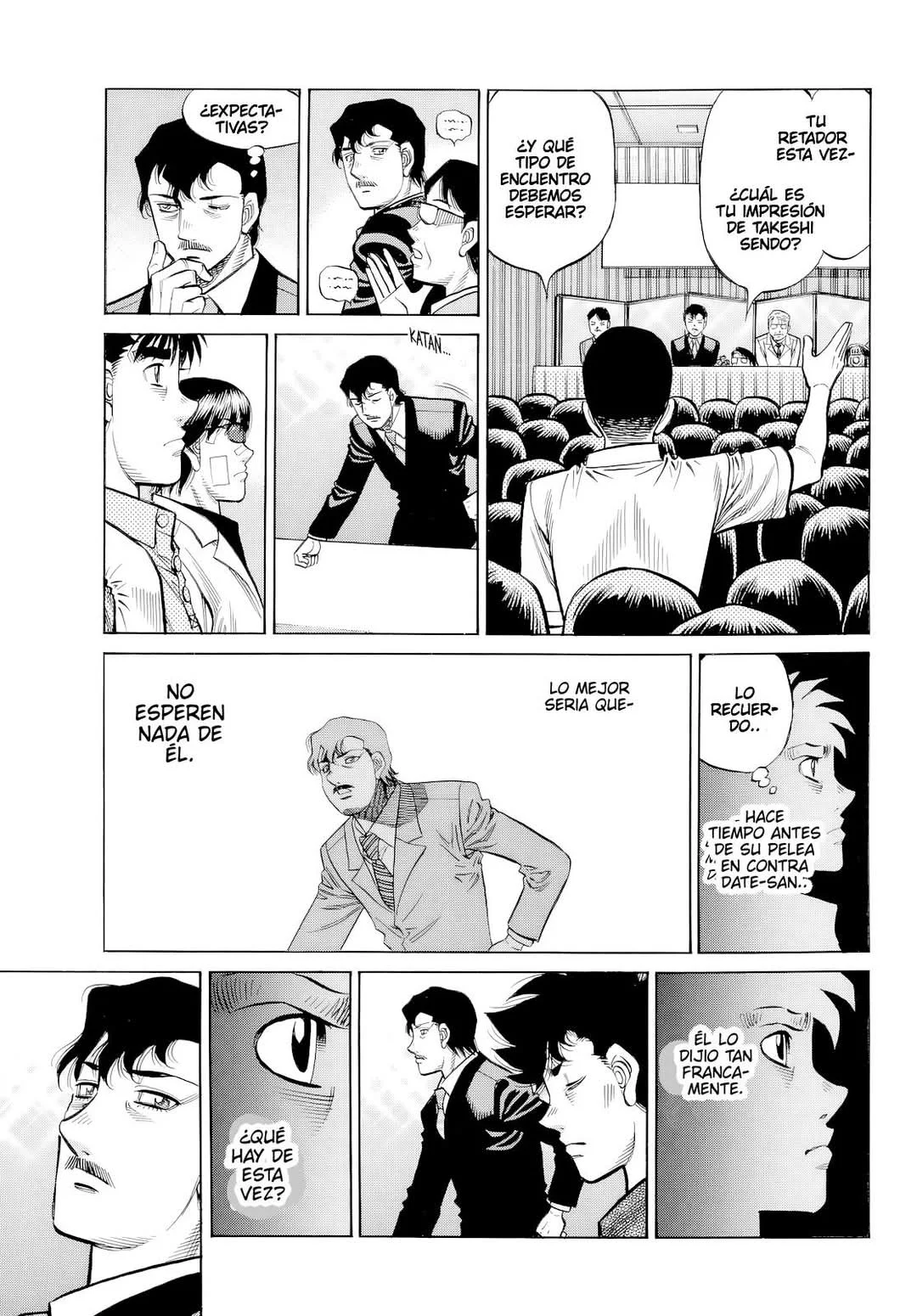 Hajime no Ippo Capítulo 1488 - Página 6