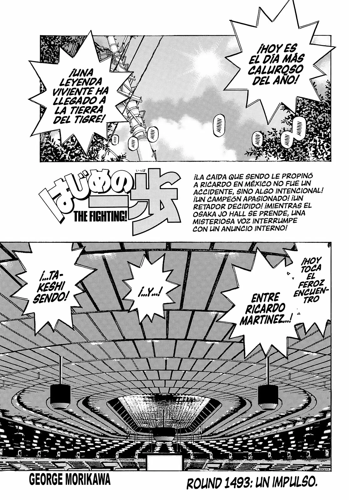 Hajime no Ippo Capítulo 1493 - Página 2
