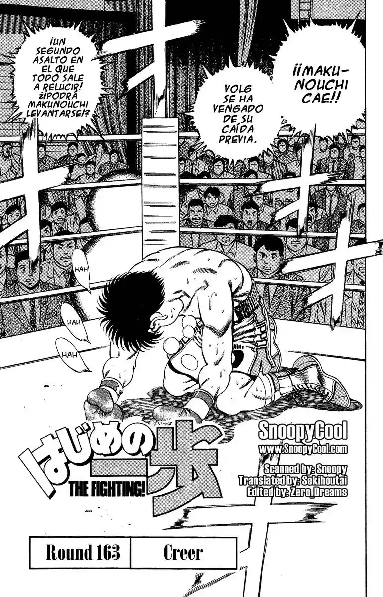 Hajime no Ippo Capítulo 163 - Página 1