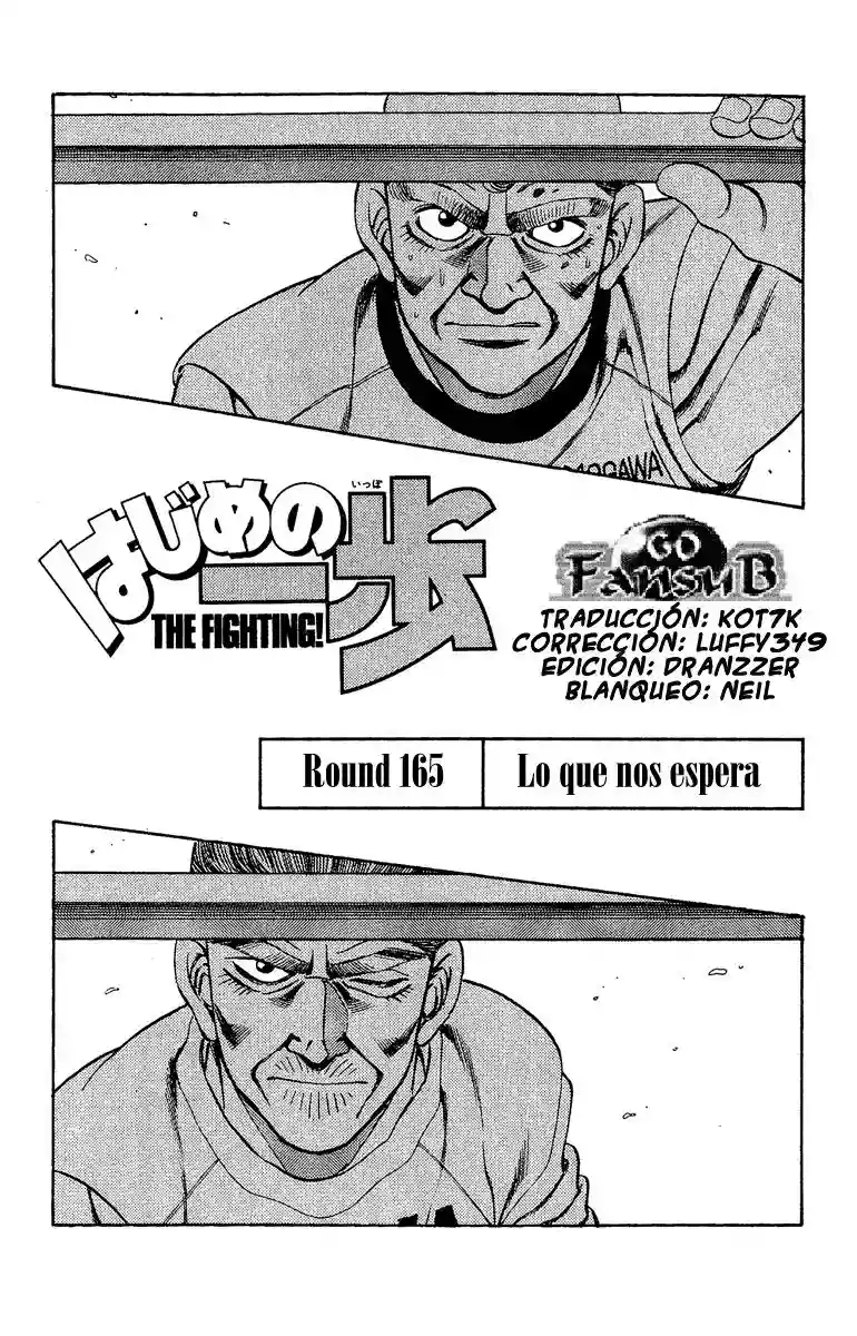 Hajime no Ippo Capítulo 165 - Página 1