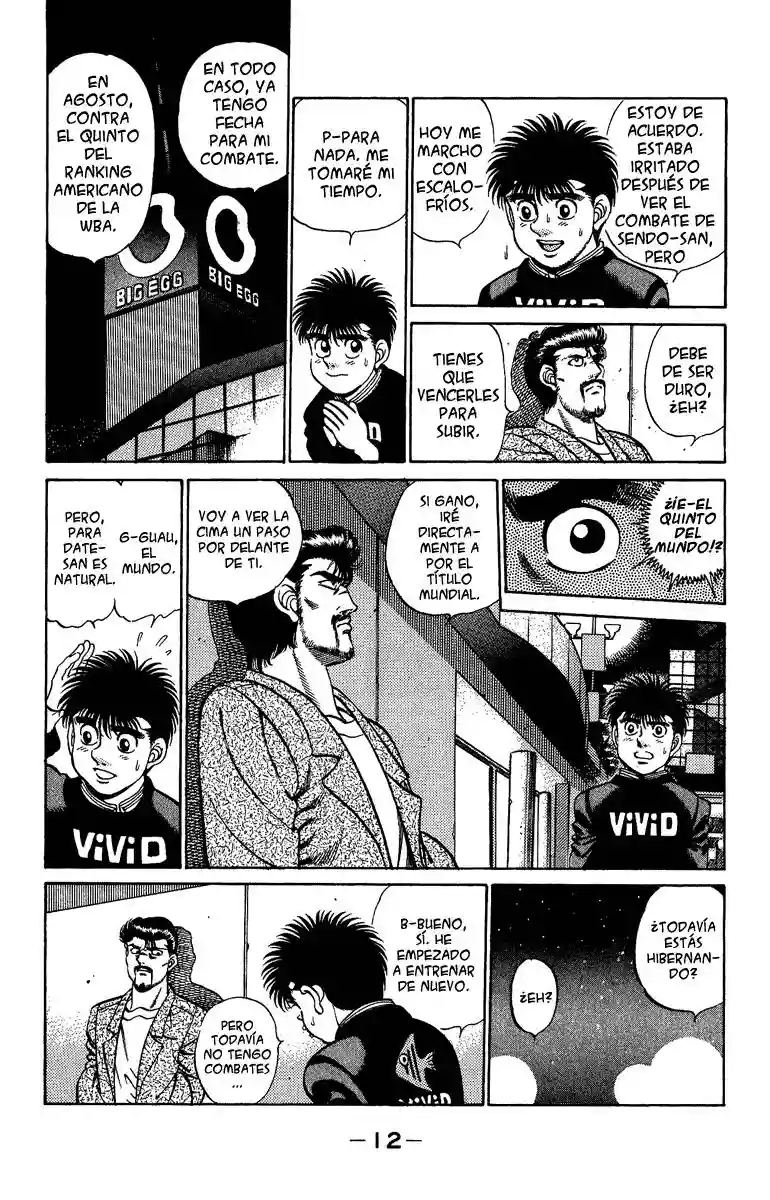 Hajime no Ippo Capítulo 206 - Página 12