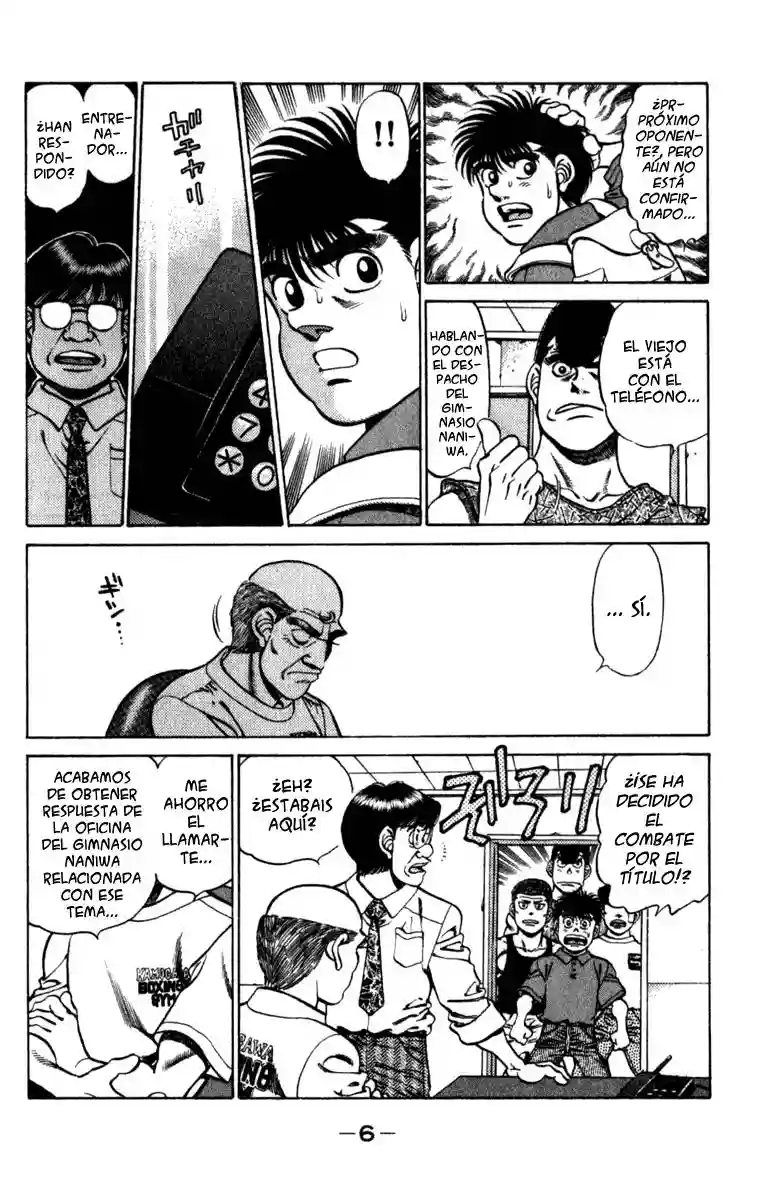 Hajime no Ippo Capítulo 224 - Página 7
