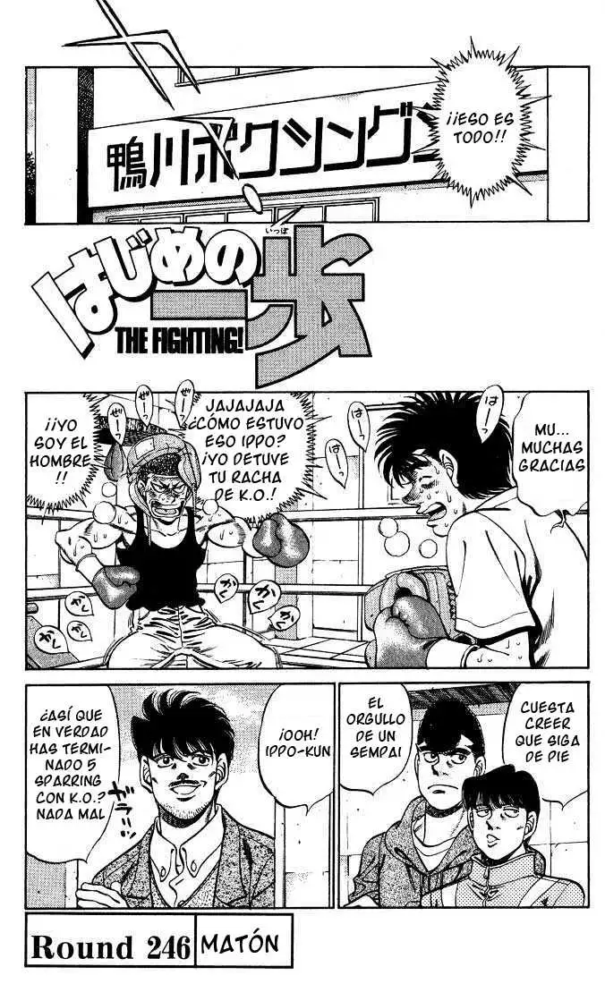 Hajime no Ippo Capítulo 246 - Página 2