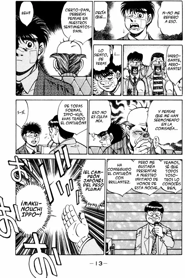 Hajime no Ippo Capítulo 269 - Página 11