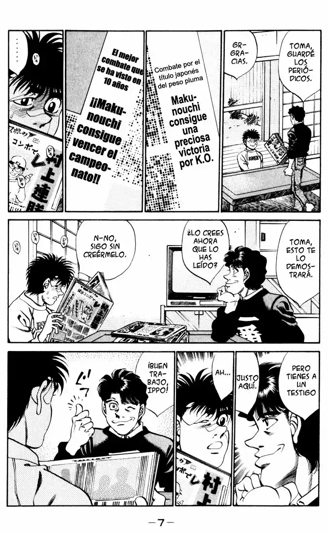 Hajime no Ippo Capítulo 269 - Página 5