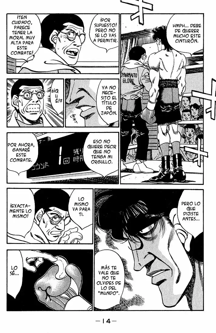 Hajime no Ippo Capítulo 278 - Página 11