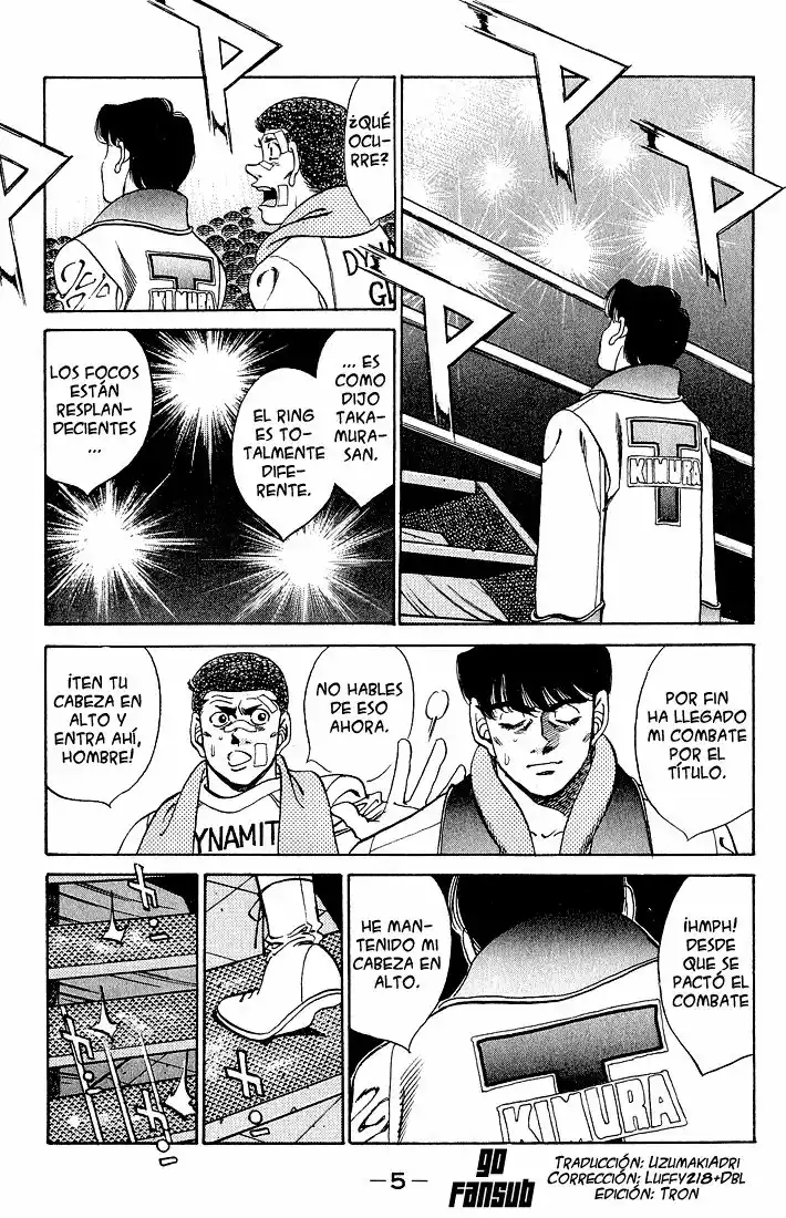 Hajime no Ippo Capítulo 278 - Página 3