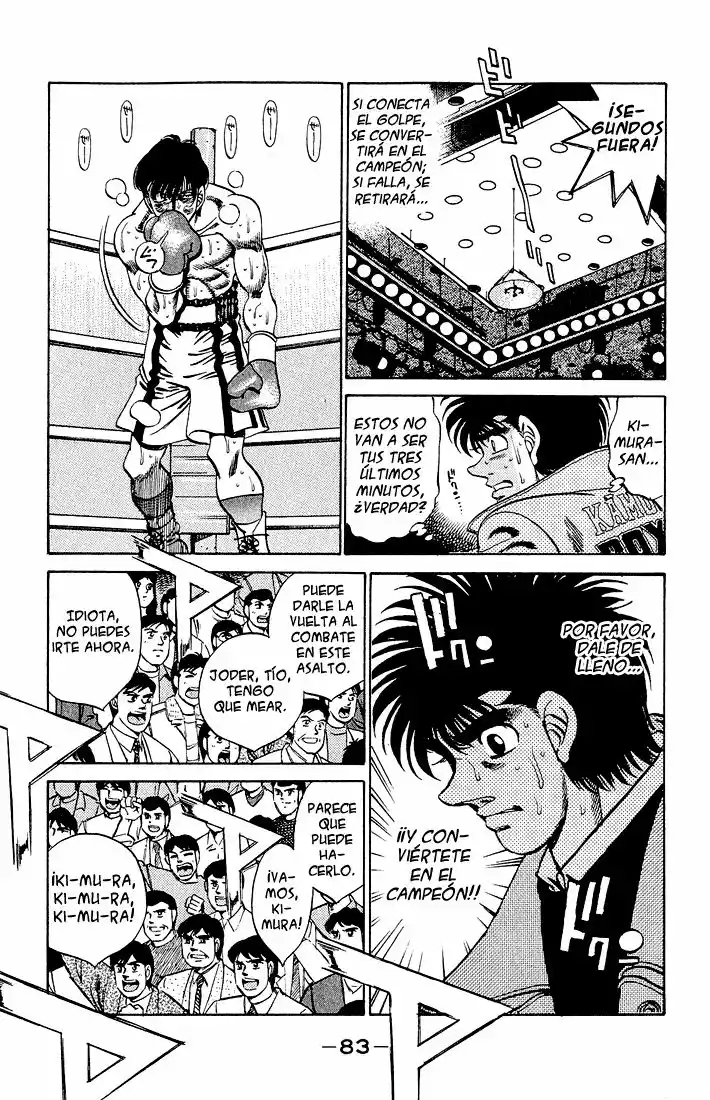 Hajime no Ippo Capítulo 282 - Página 9