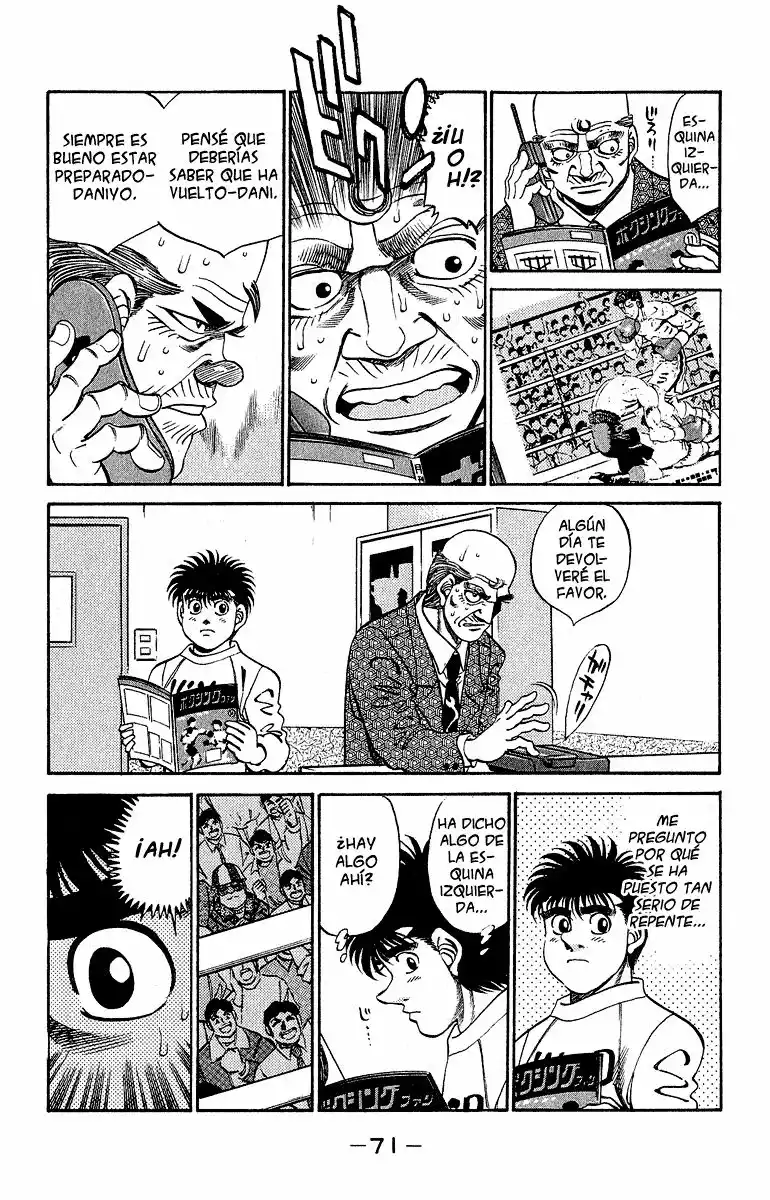 Hajime no Ippo Capítulo 291 - Página 7