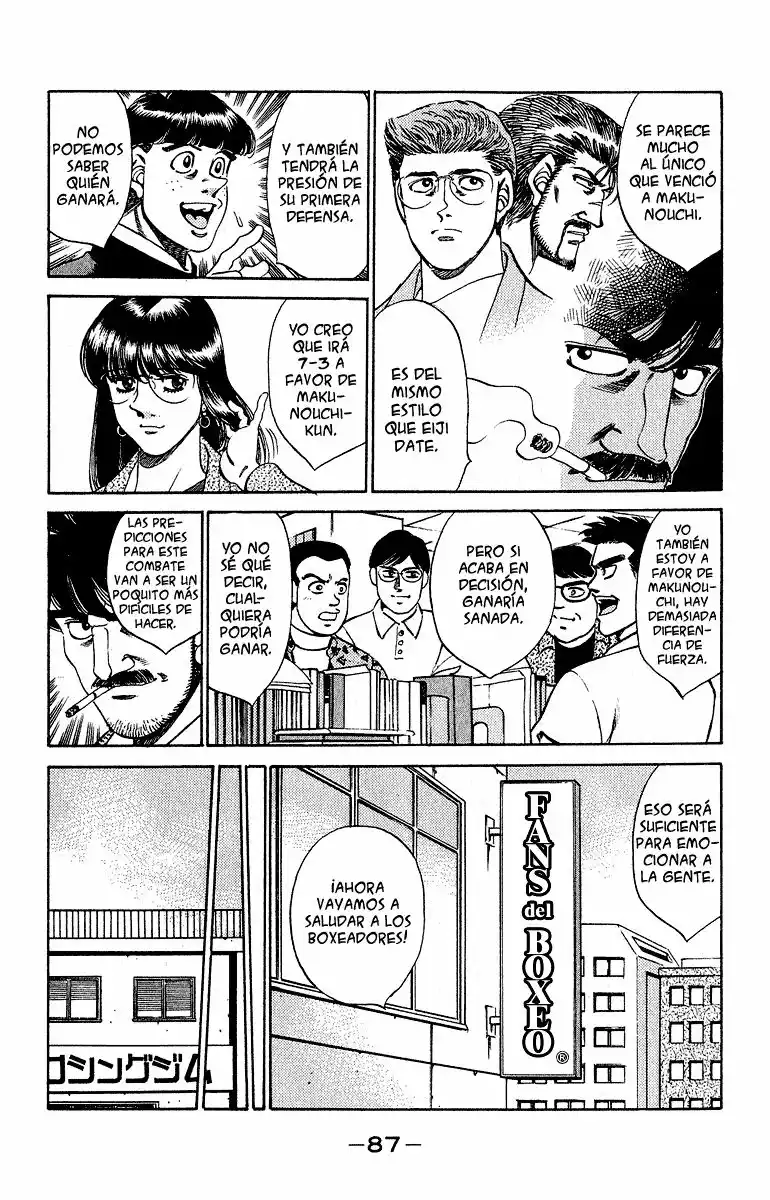 Hajime no Ippo Capítulo 292 - Página 3