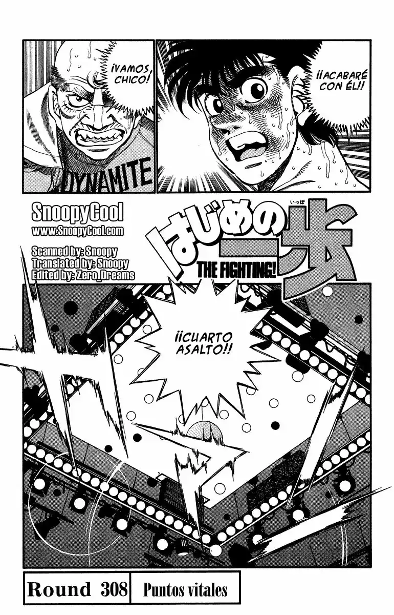 Hajime no Ippo Capítulo 308 - Página 1