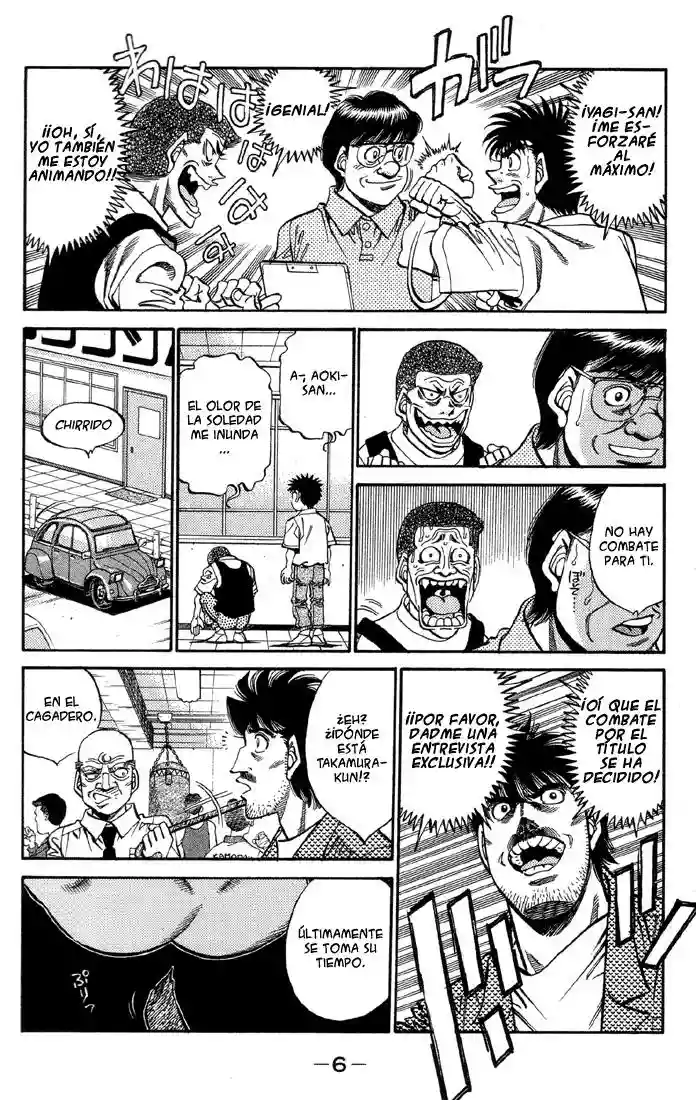 Hajime no Ippo Capítulo 362 - Página 6