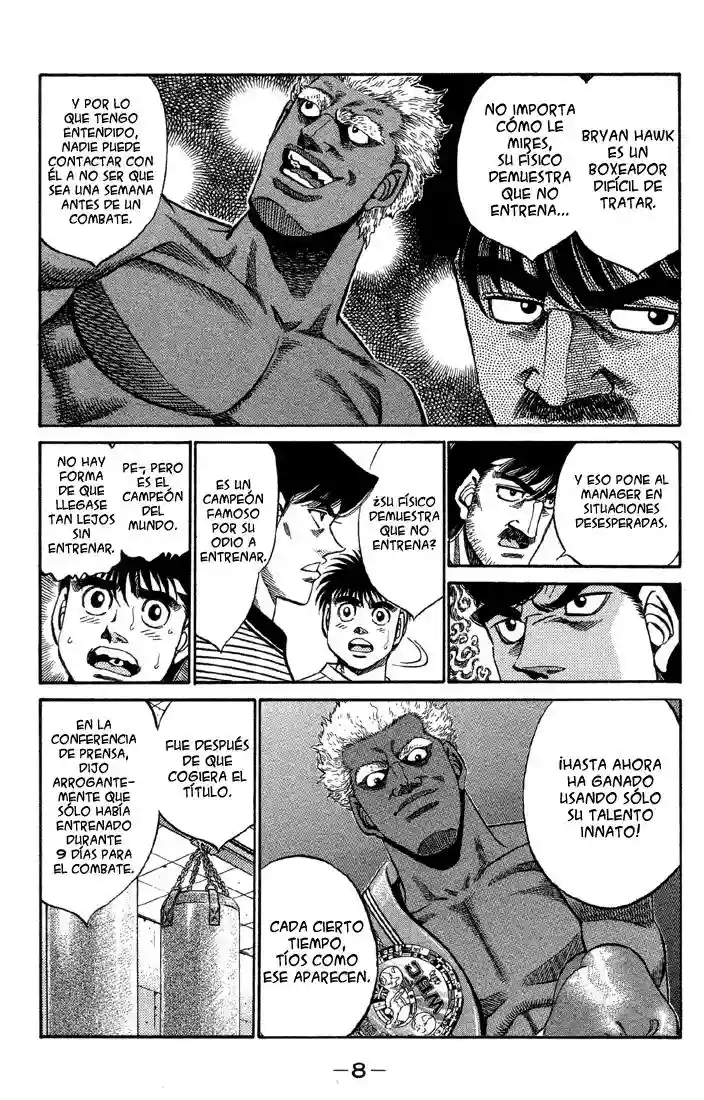 Hajime no Ippo Capítulo 362 - Página 8