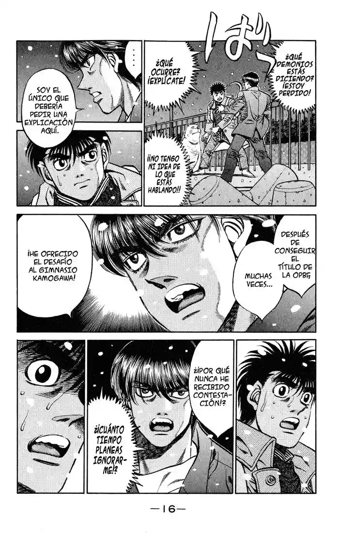 Hajime no Ippo Capítulo 416 - Página 17