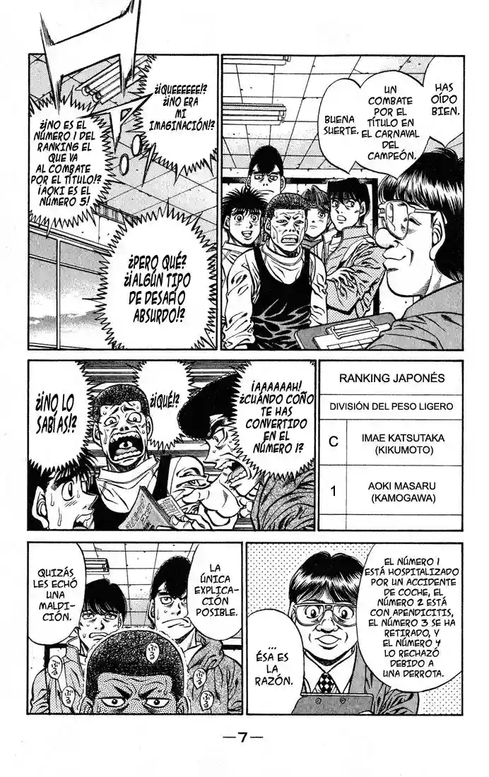 Hajime no Ippo Capítulo 416 - Página 8
