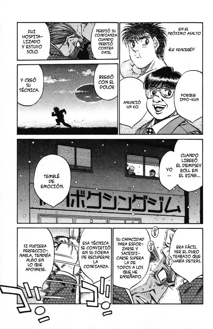 Hajime no Ippo Capítulo 417 - Página 9