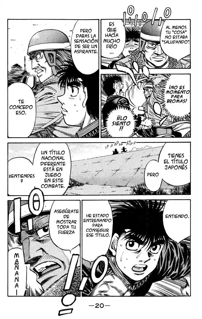 Hajime no Ippo Capítulo 425 - Página 20