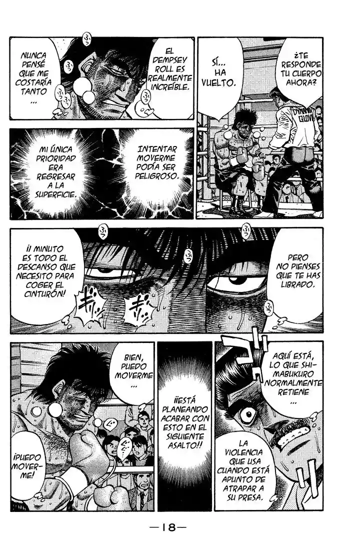 Hajime no Ippo Capítulo 434 - Página 18
