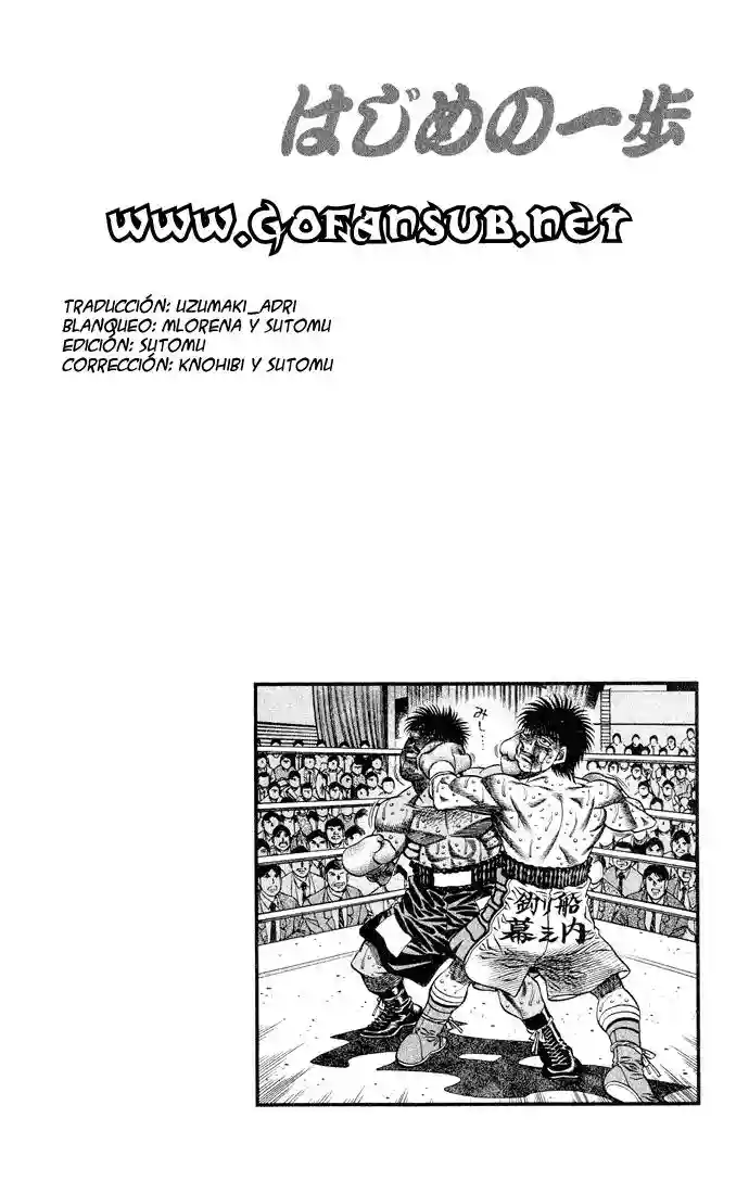 Hajime no Ippo Capítulo 437 - Página 19