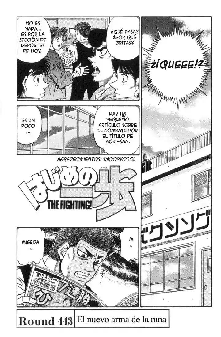 Hajime no Ippo Capítulo 443 - Página 4
