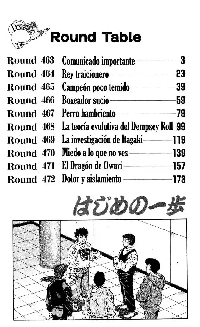 Hajime no Ippo Capítulo 463 - Página 3