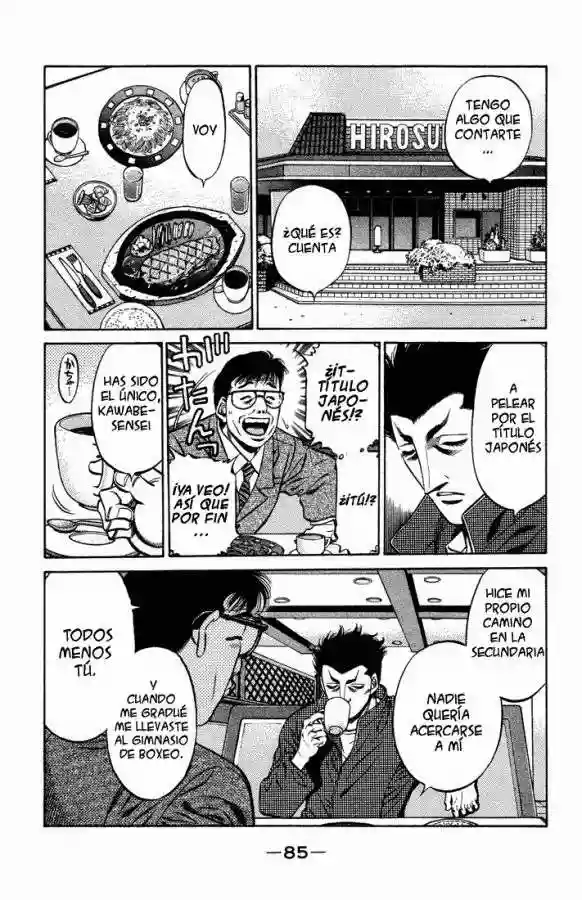 Hajime no Ippo Capítulo 467 - Página 7