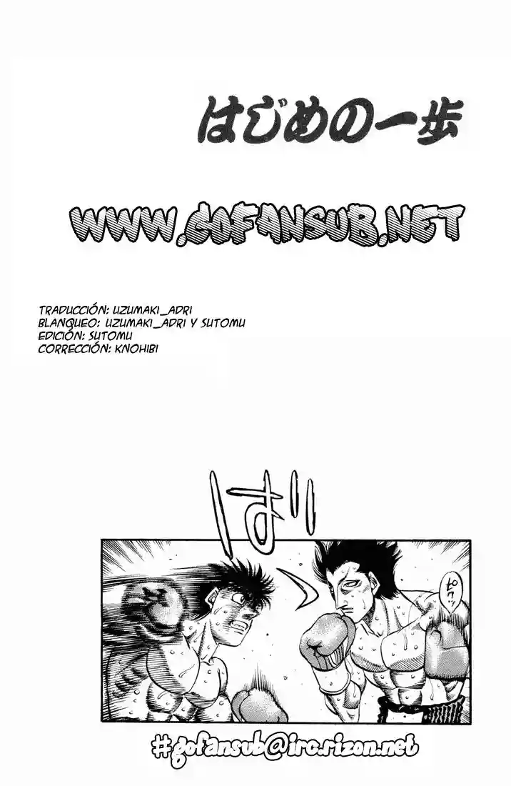 Hajime no Ippo Capítulo 490 - Página 14