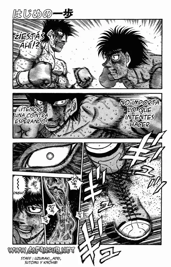 Hajime no Ippo Capítulo 501 - Página 1