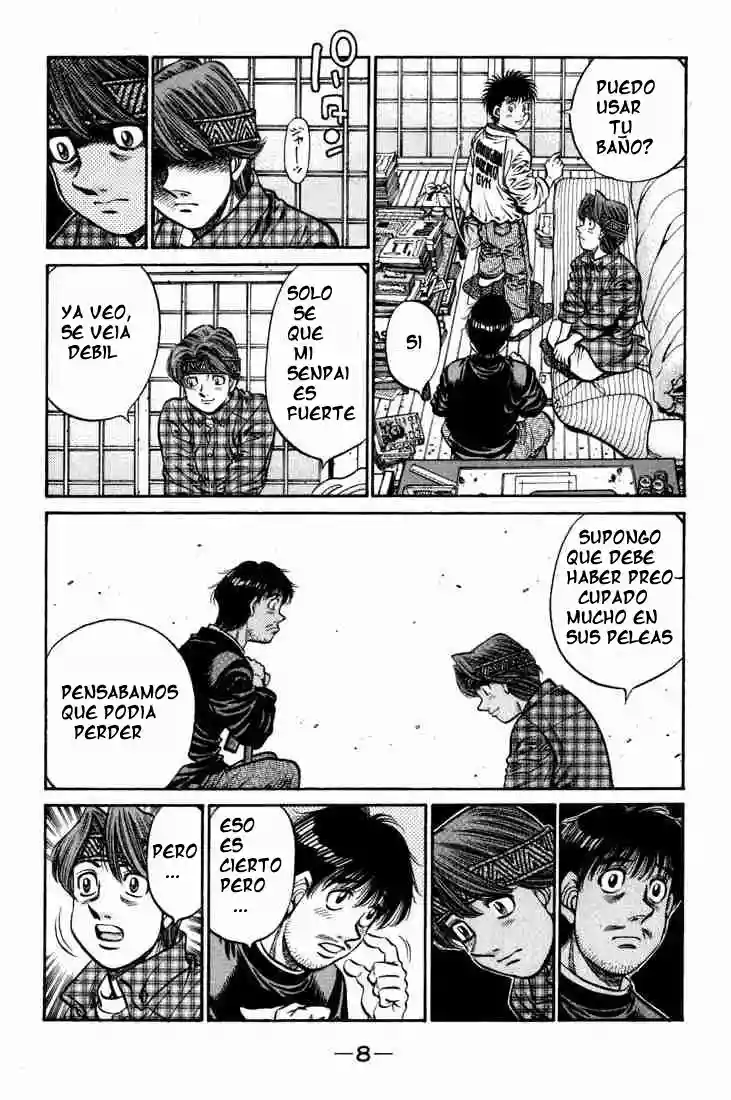 Hajime no Ippo Capítulo 595 - Página 9