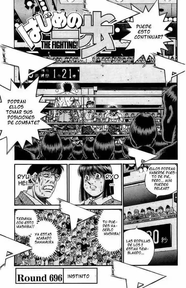 Hajime no Ippo Capítulo 696 - Página 1