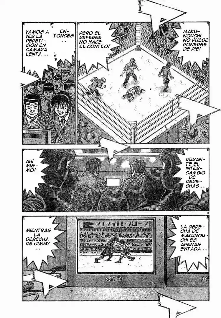 Hajime no Ippo Capítulo 732 - Página 3
