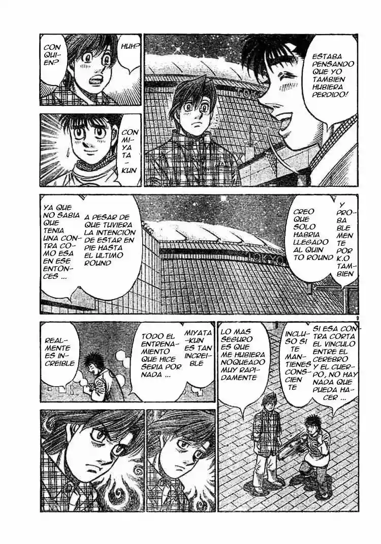 Hajime no Ippo Capítulo 750 - Página 9