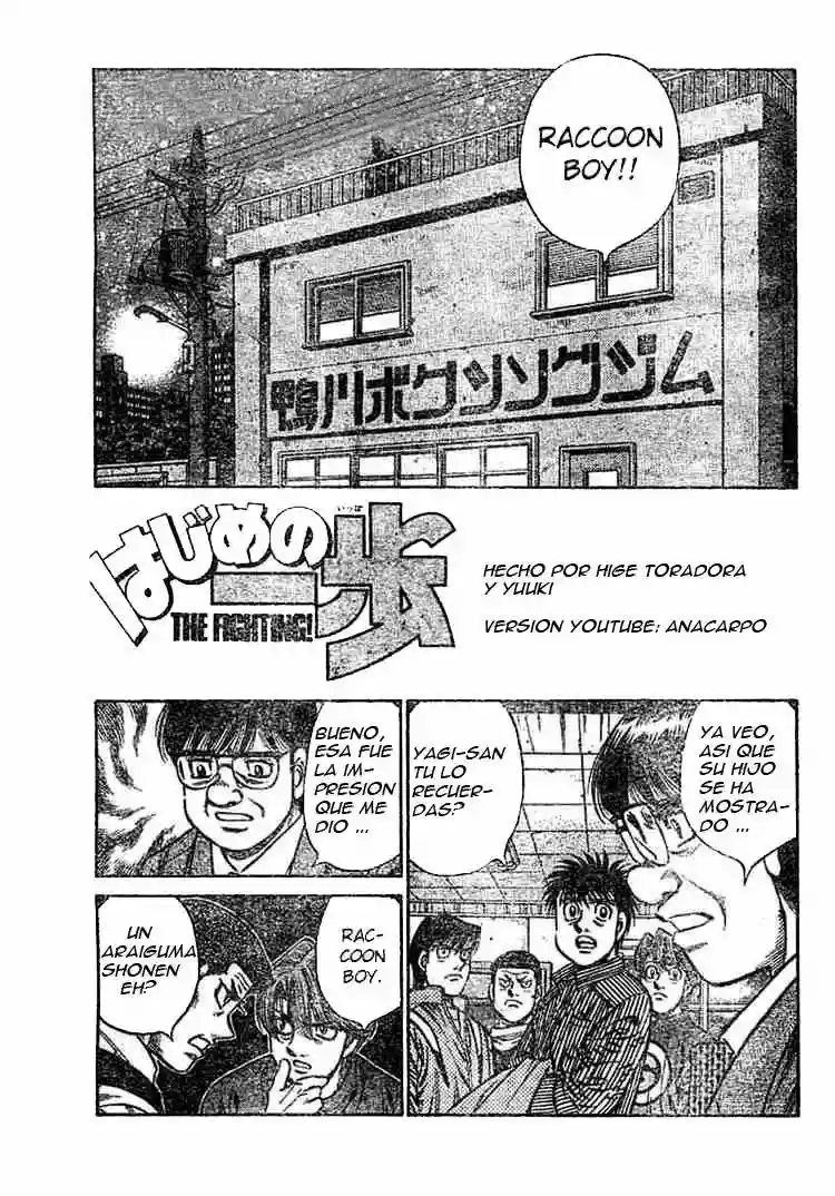 Hajime no Ippo Capítulo 754 - Página 1