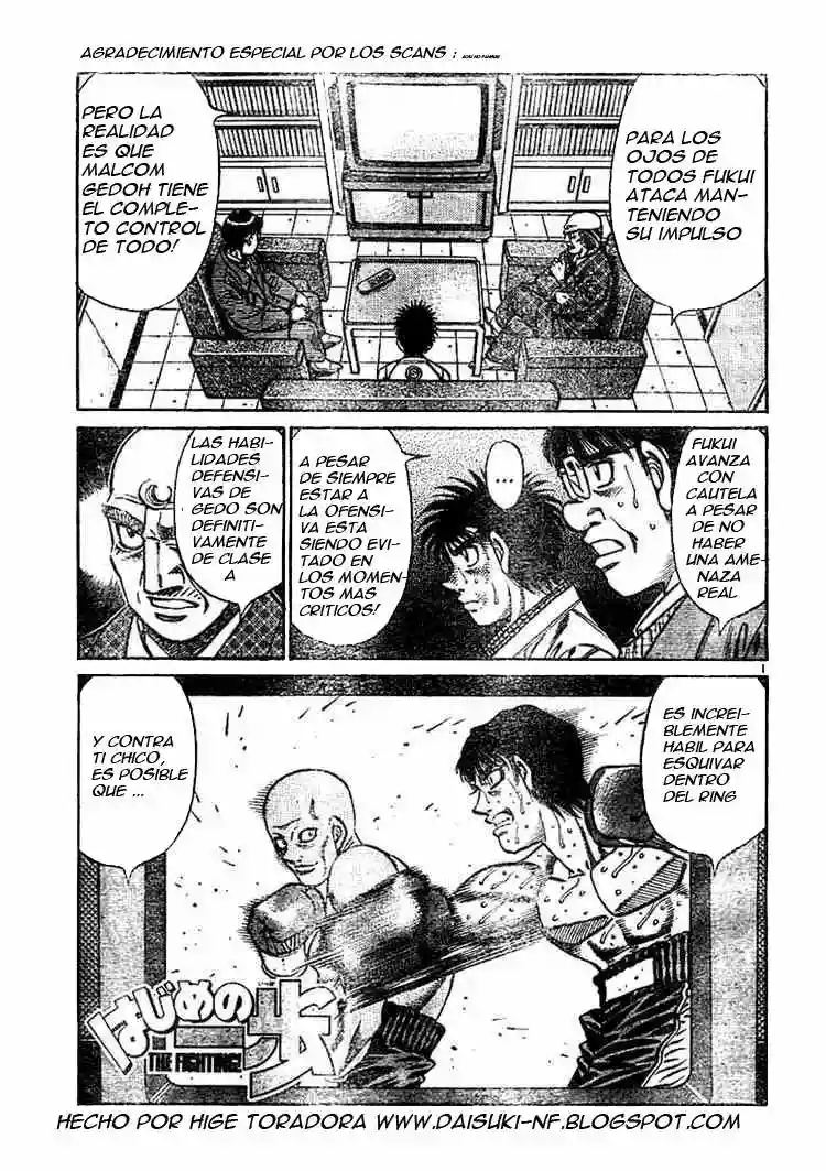 Hajime no Ippo Capítulo 761 - Página 1