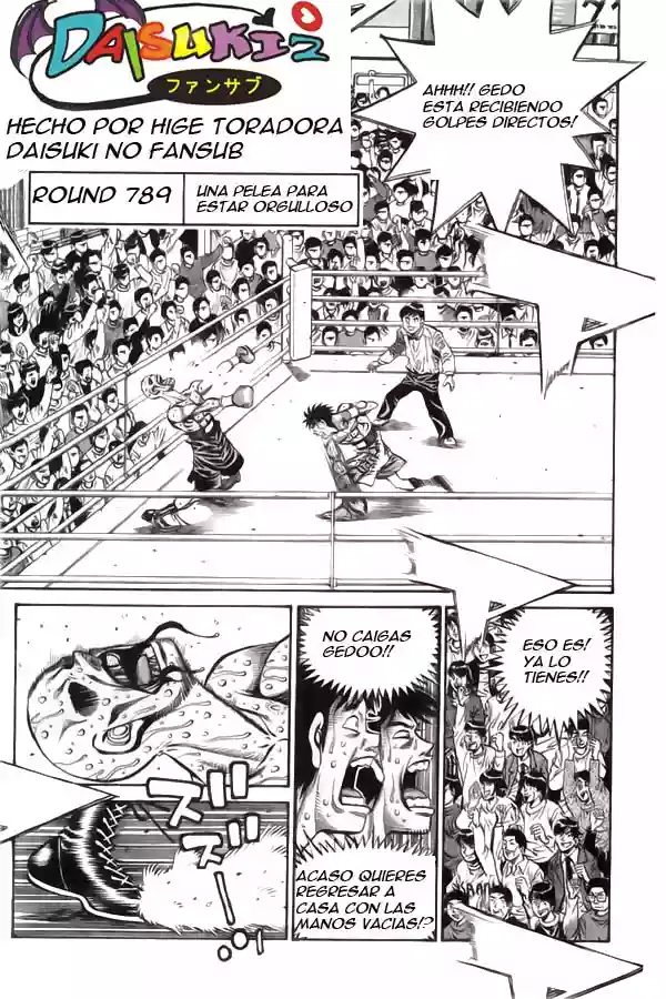 Hajime no Ippo Capítulo 789 - Página 1