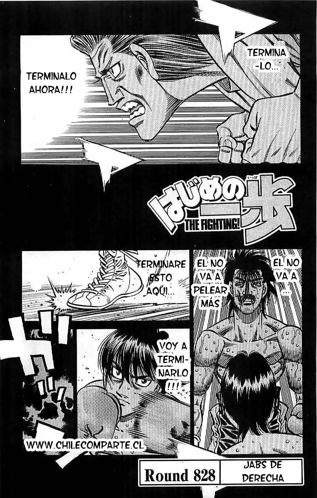 Hajime no Ippo Capítulo 828 - Página 1